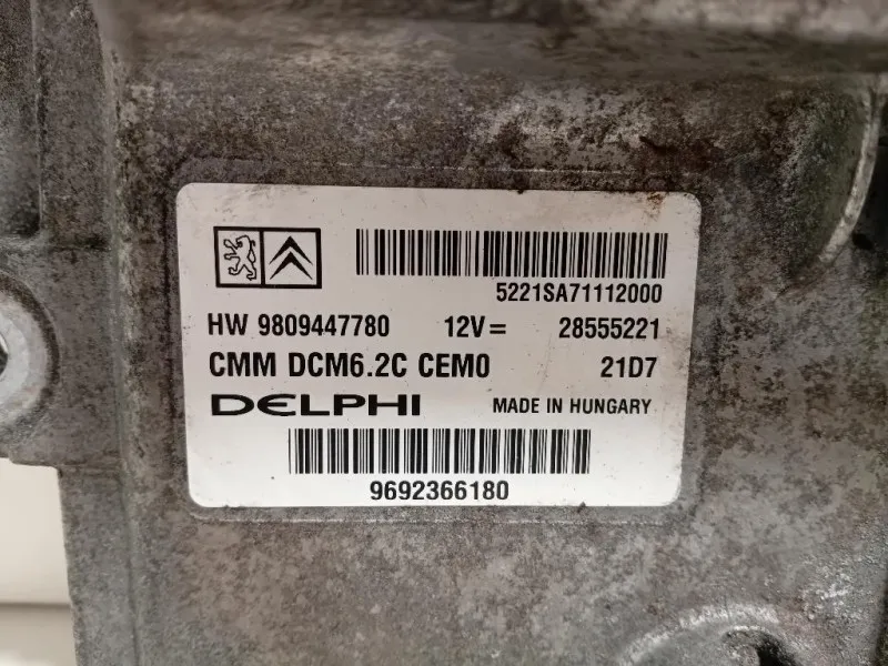 Centralina Iniezione 9809447780 Peugeot Boxer III 2014