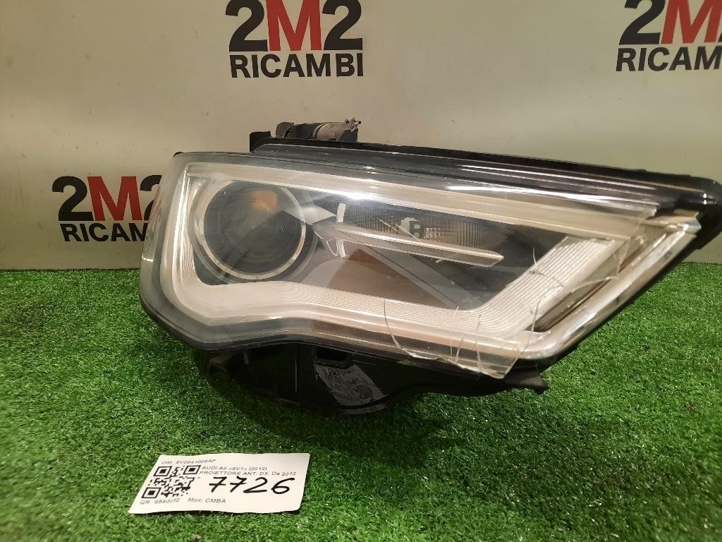 Proiettore ANT DX 8V0941006AF Audi A3 8V1 2012