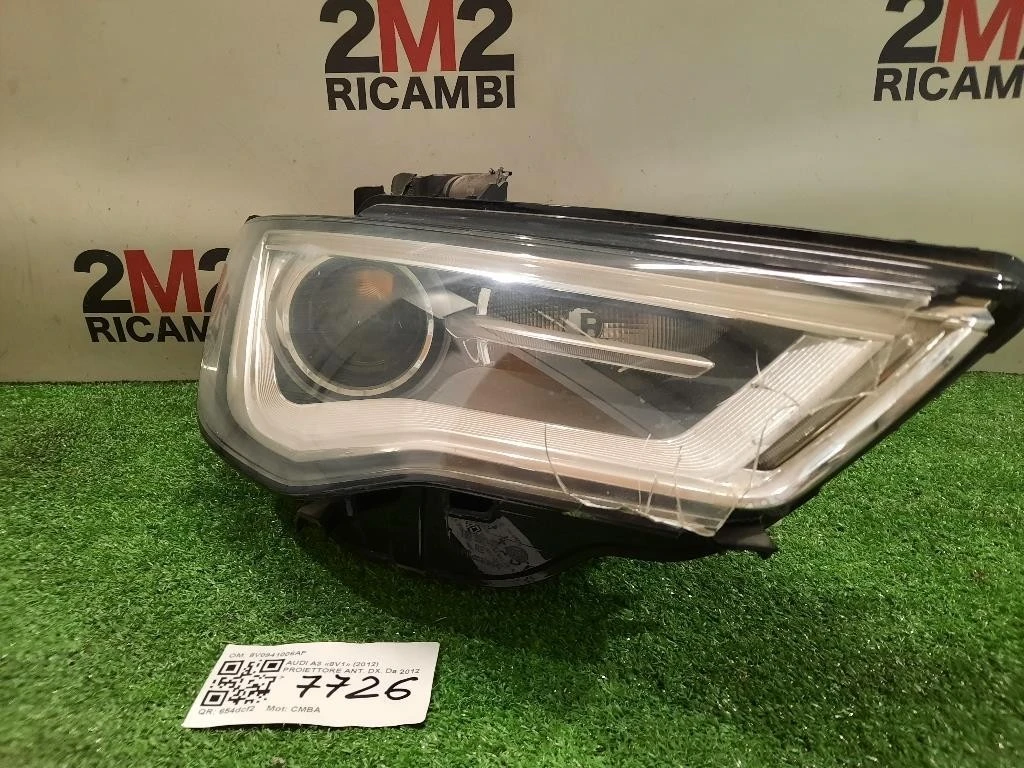 Proiettore ANT DX 8V0941006AF Audi A3 8V1 2012
