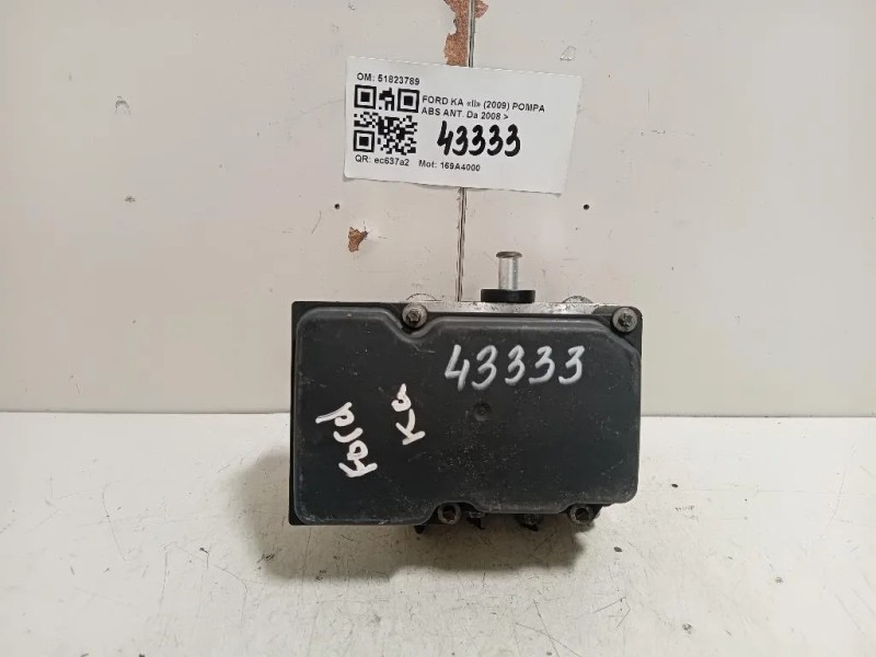 Pompa ABS ANT 51823789 Ford KA II 2009