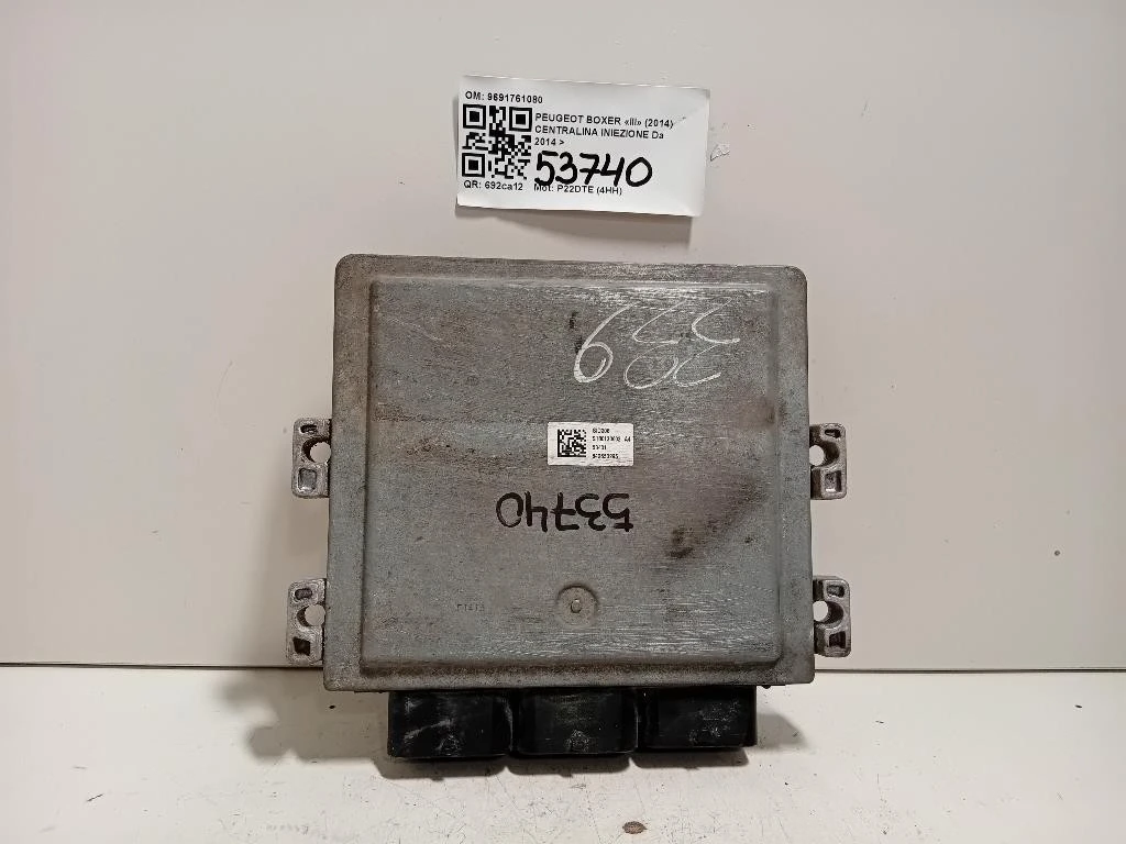 Centralina Iniezione 9691761080 Peugeot Boxer III 2014
