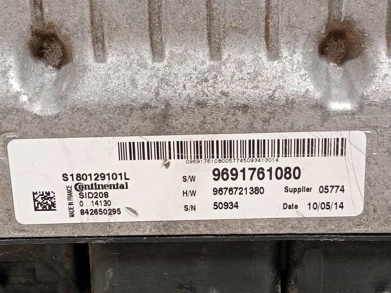 Centralina Iniezione 9691761080 Peugeot Boxer III 2014