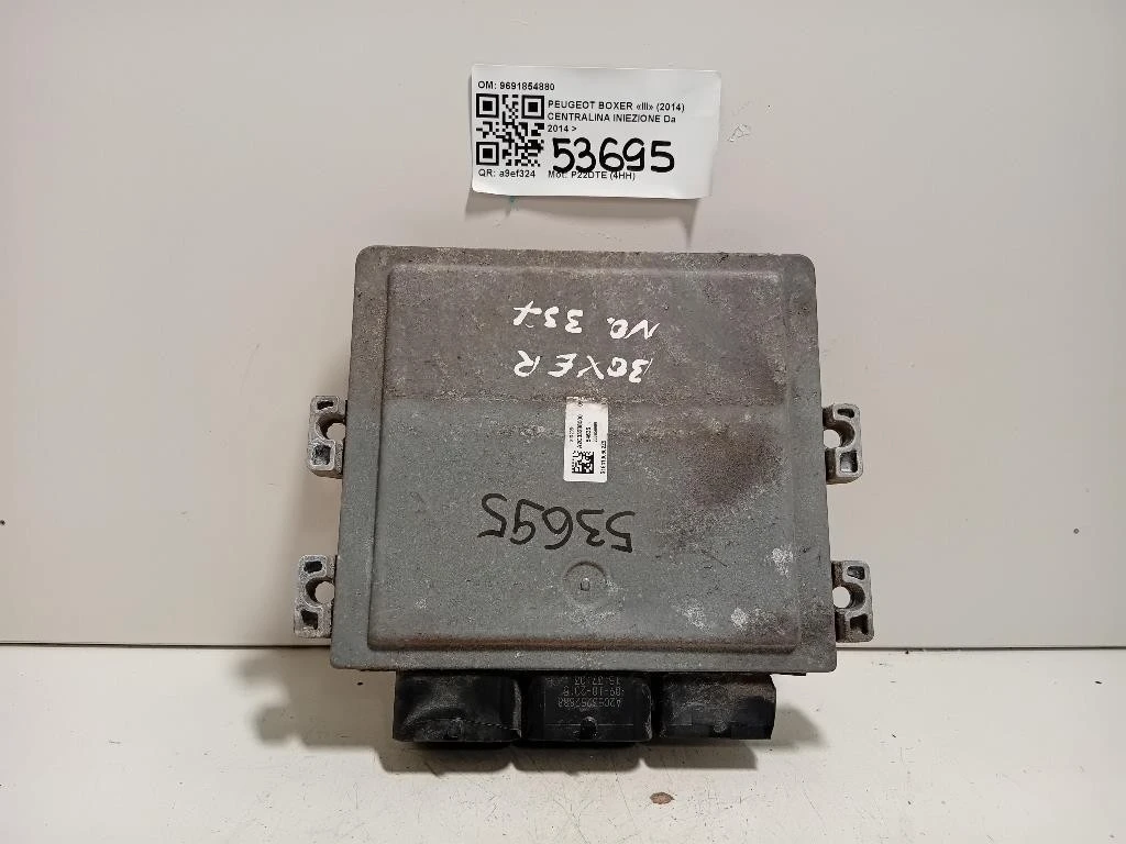 Centralina Iniezione 9691854880 Peugeot Boxer III 2014