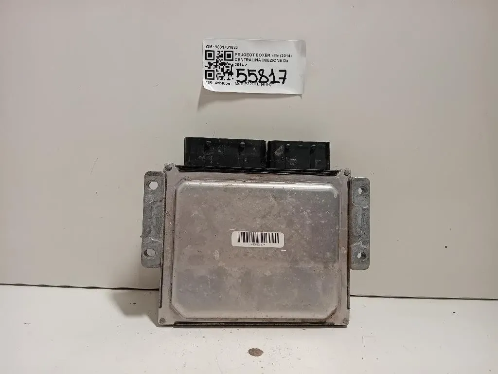 Centralina Iniezione 9831731680 Peugeot Boxer III 2014