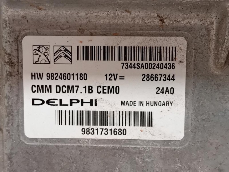 Centralina Iniezione 9831731680 Peugeot Boxer III 2014