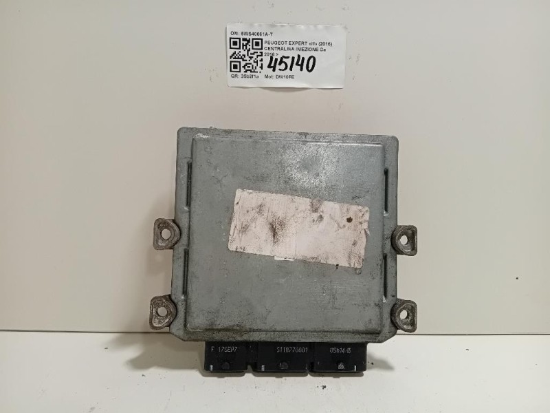 Centralina Iniezione 5WS40661A-T Peugeot Expert III 2016