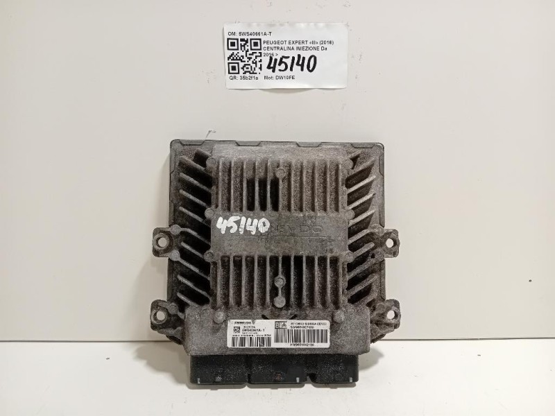 Centralina Iniezione 5WS40661A-T Peugeot Expert III 2016