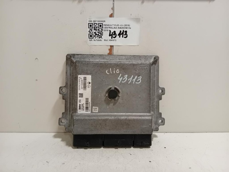 Centralina Iniezione 237103352R Renault CLIO V 2019