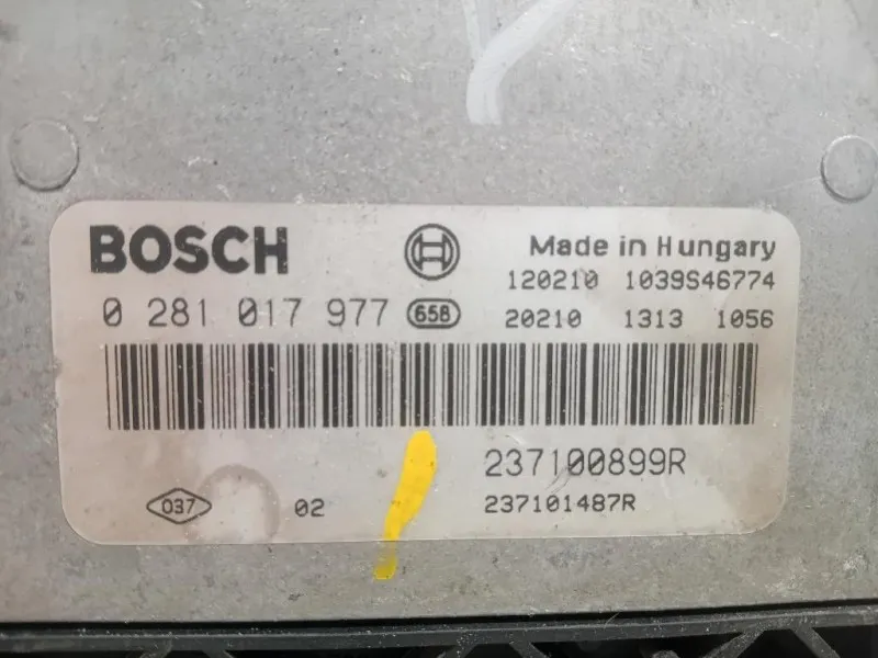 Centralina Iniezione 237100899R Renault Master IV 2010