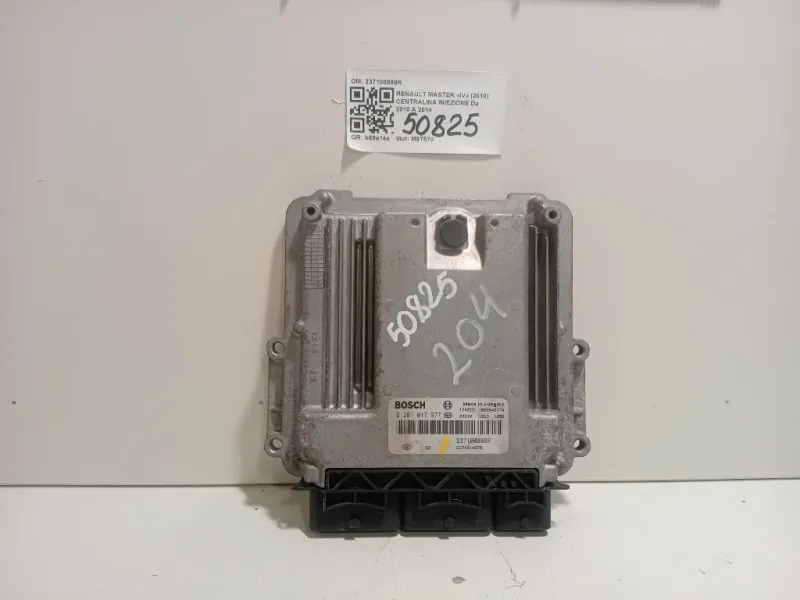 Centralina Iniezione 237100899R Renault Master IV 2010