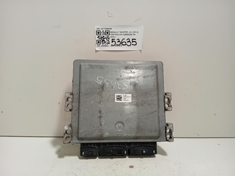 Centralina Iniezione 237105093R Renault Master IV 2014