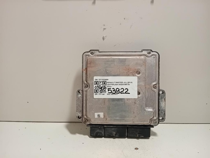 Centralina Iniezione 237102265R Renault Master IV 2014