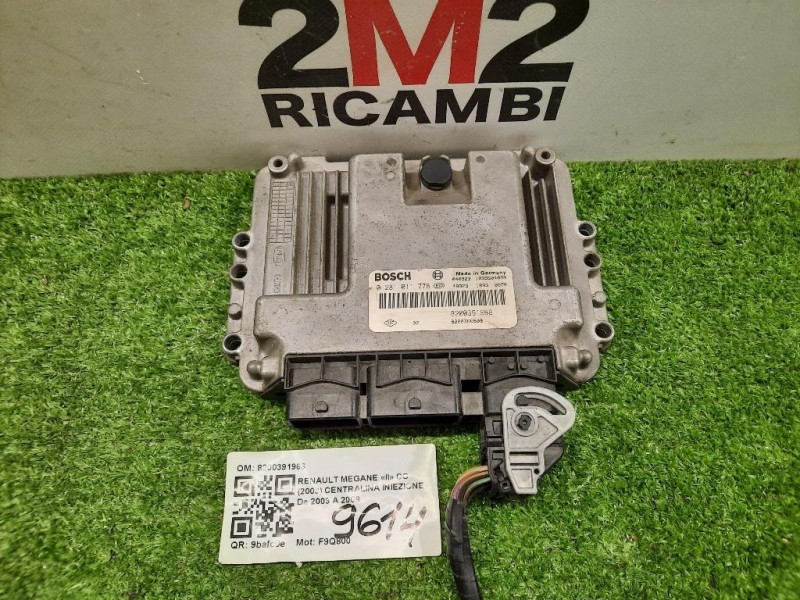 Centralina Iniezione 8200391966 Renault Megane II CC 2003