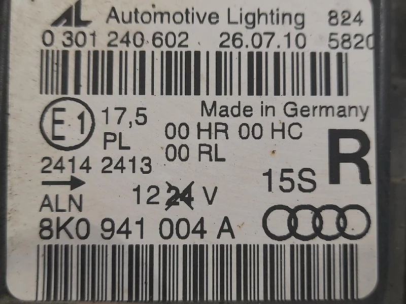 Proiettore ANT DX 8K0941004A Audi A4 8K2 2008