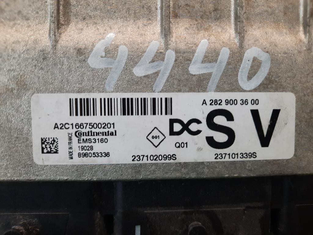 Centralina Iniezione 237102099S MOTORE Renault Mégane IV 2016