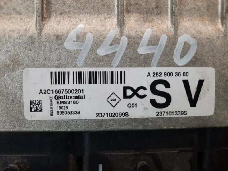 Centralina Iniezione 237102099S MOTORE Renault Mégane IV 2016