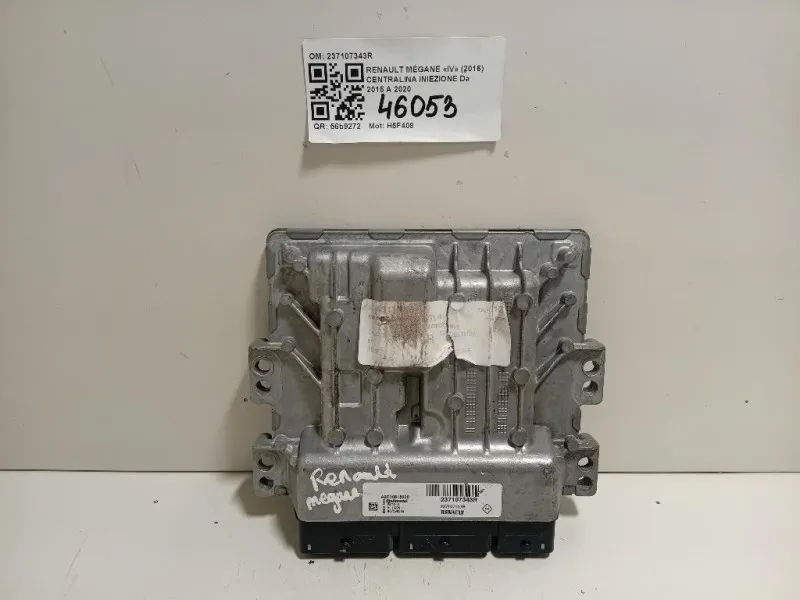 Centralina Iniezione 237107343R Renault Mégane IV 2016