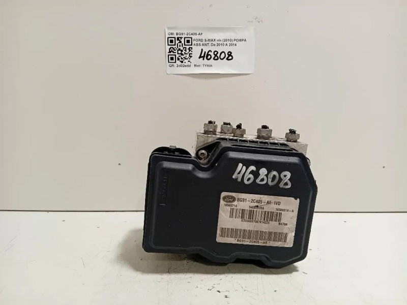Pompa ABS ANT BG91-2C405-AF BJ912DC405AE Ford S-max I 2010