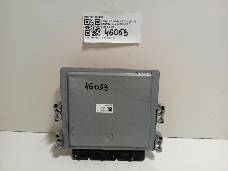 Centralina Iniezione 237107343R Renault Mégane IV 2016