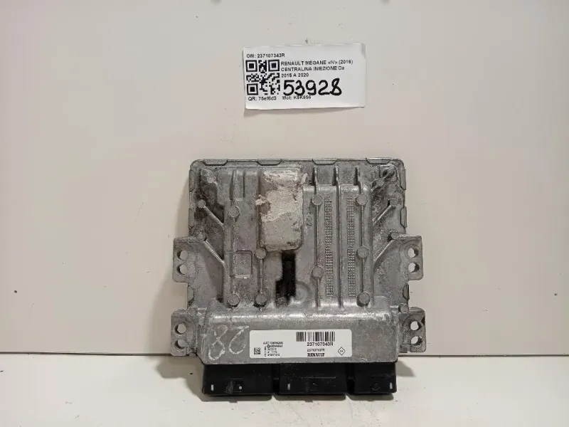 Centralina Iniezione 237107343R Renault Mégane IV 2016