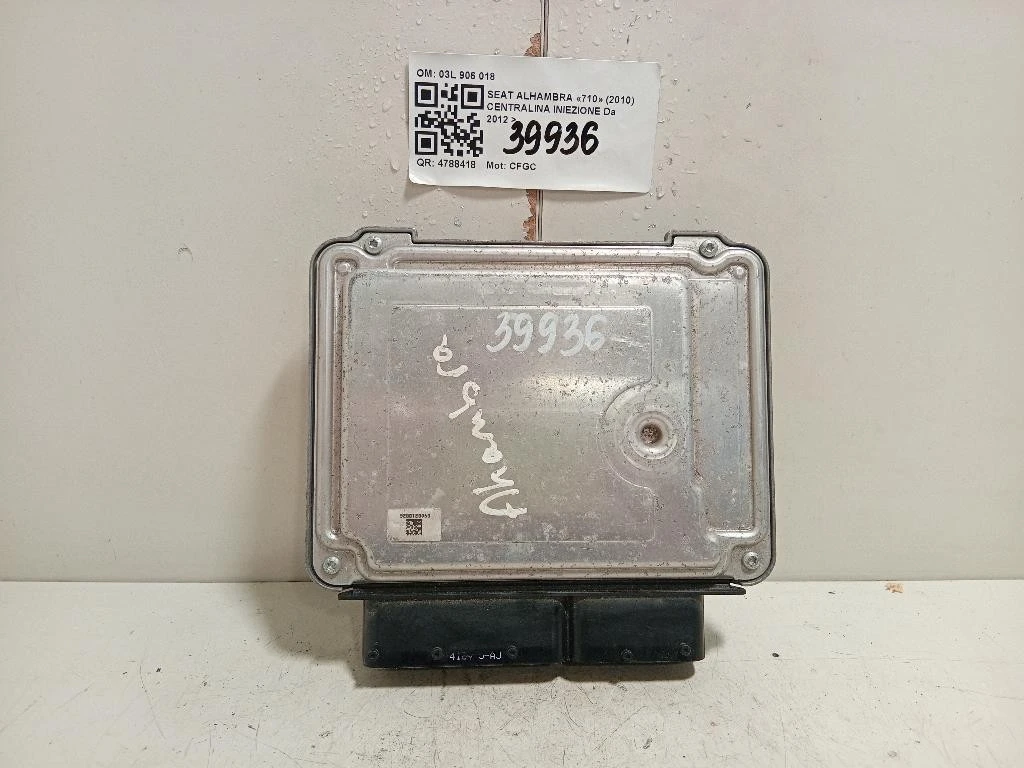 Centralina Iniezione 03L 906 018 Seat Alhambra 710 2010