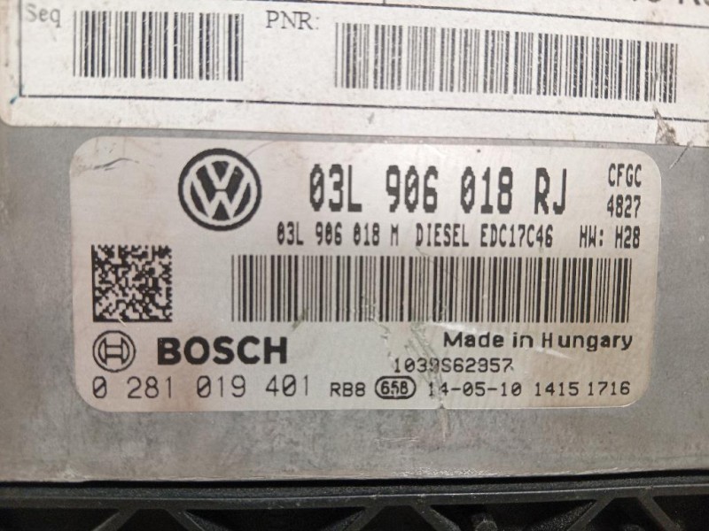 Centralina Iniezione 03L 906 018 Seat Alhambra 710 2010