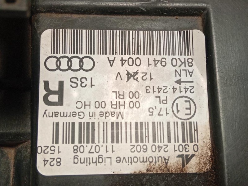 Proiettore ANT DX 8K0941004A Audi A4 8K2 2008