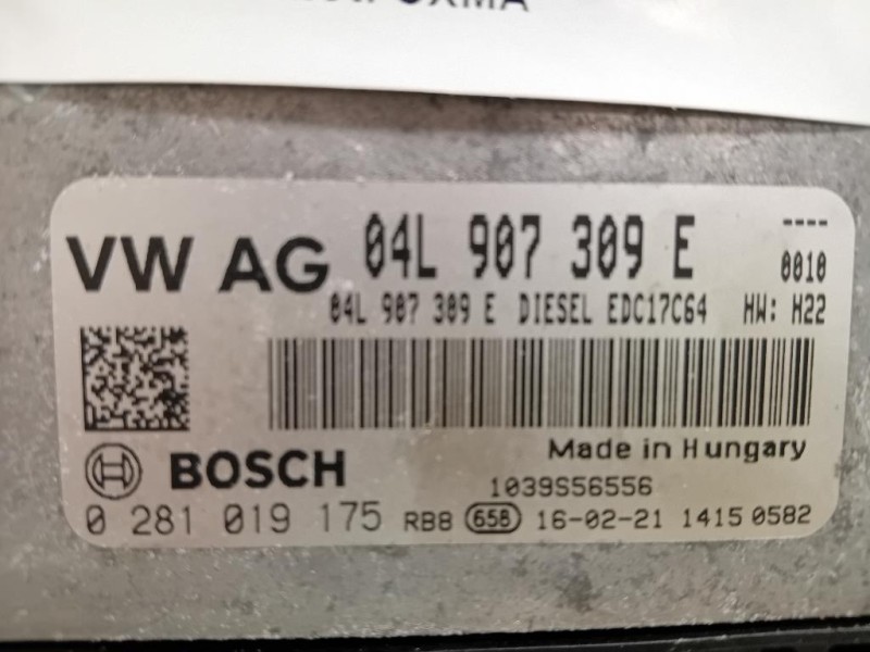 Centralina Iniezione 04L 907 309 E Seat Toledo KG3 2013