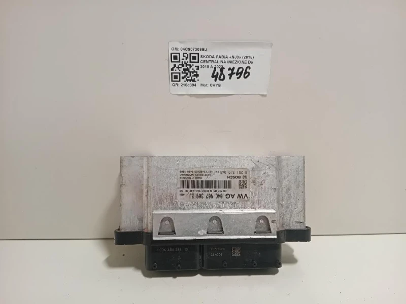 Centralina Iniezione 04C907309BJ Skoda Fabia NJ3 2018