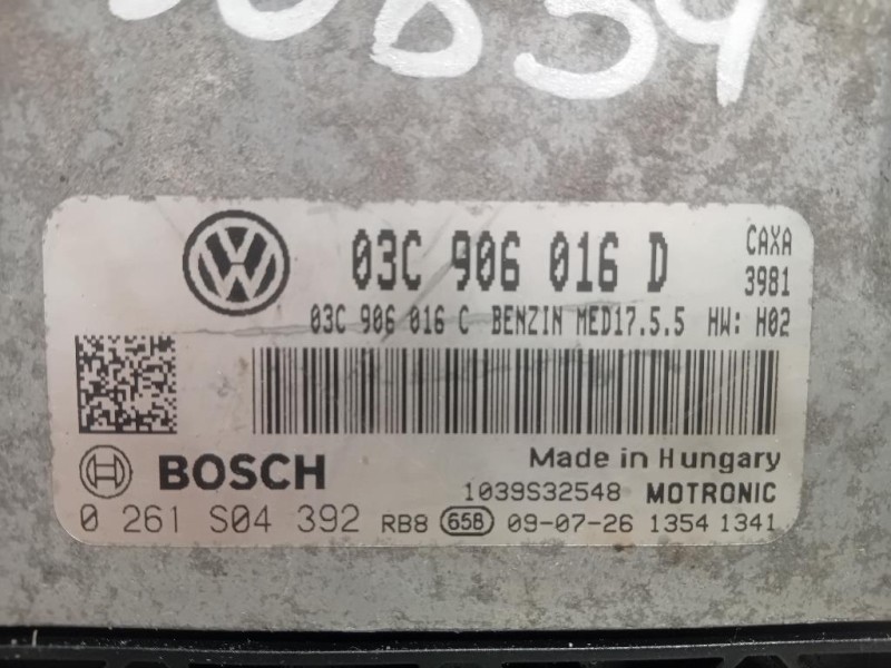 Centralina Iniezione 03C906016D Skoda Octavia 1Z3 2009