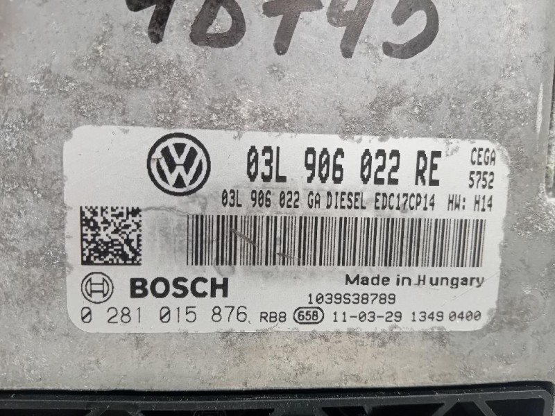 Centralina Iniezione 03L906022RE Skoda Octavia 1Z5 SW 2004