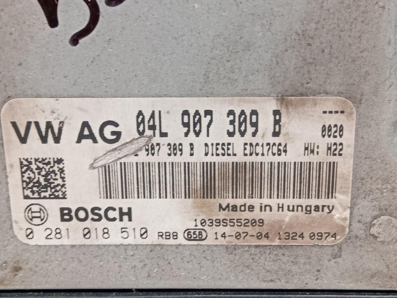 Centralina Iniezione 04L907309B Skoda Octavia 5E3 2013