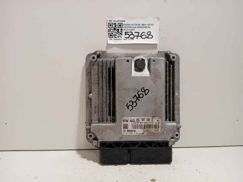 Centralina Iniezione 04L907309B Skoda Octavia 5E3 2013