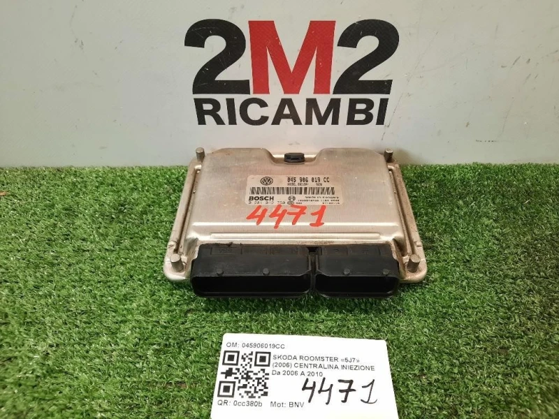 Centralina Iniezione 045906019CC MOTORE Skoda Roomster 5J7 2006