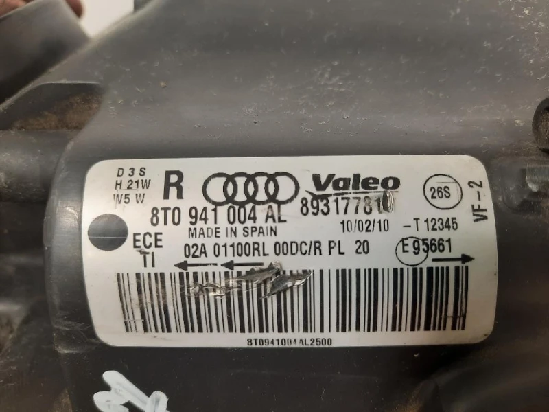 Proiettore ANT DX 8T0 941 004 AL Audi A5 8T3 2008