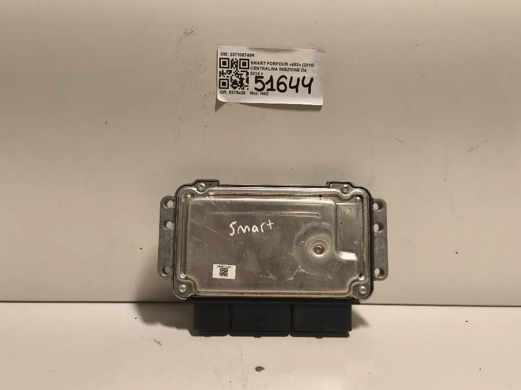 Centralina Iniezione 237105748R Smart Forfour 453 2015