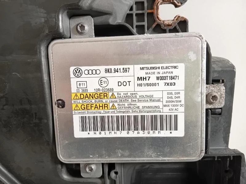 Proiettore ANT DX 8T0941004 M DESTRO DX XENON Audi A5 8T3 2008