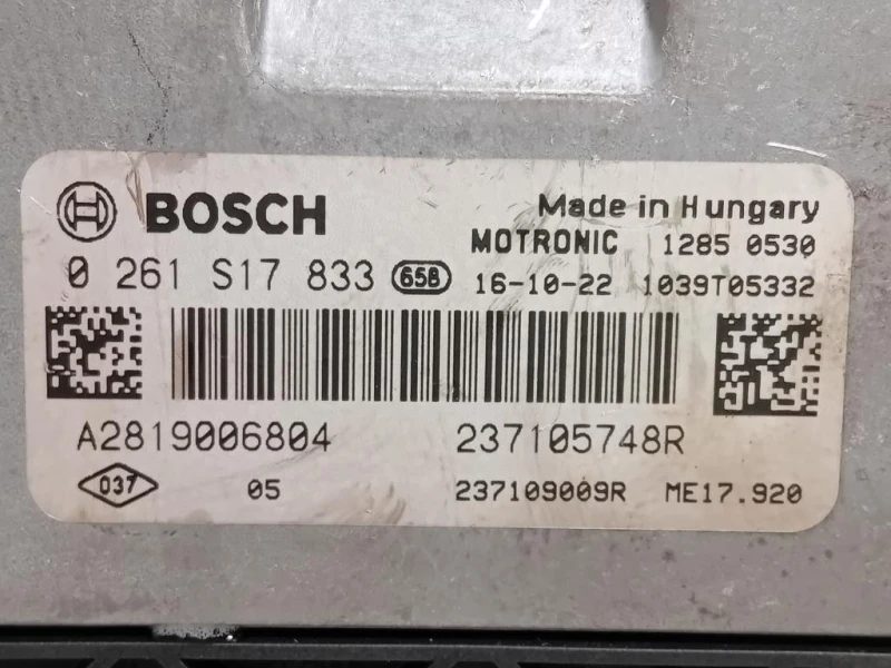 Centralina Iniezione A2819006804 Smart Forfour 453 2015