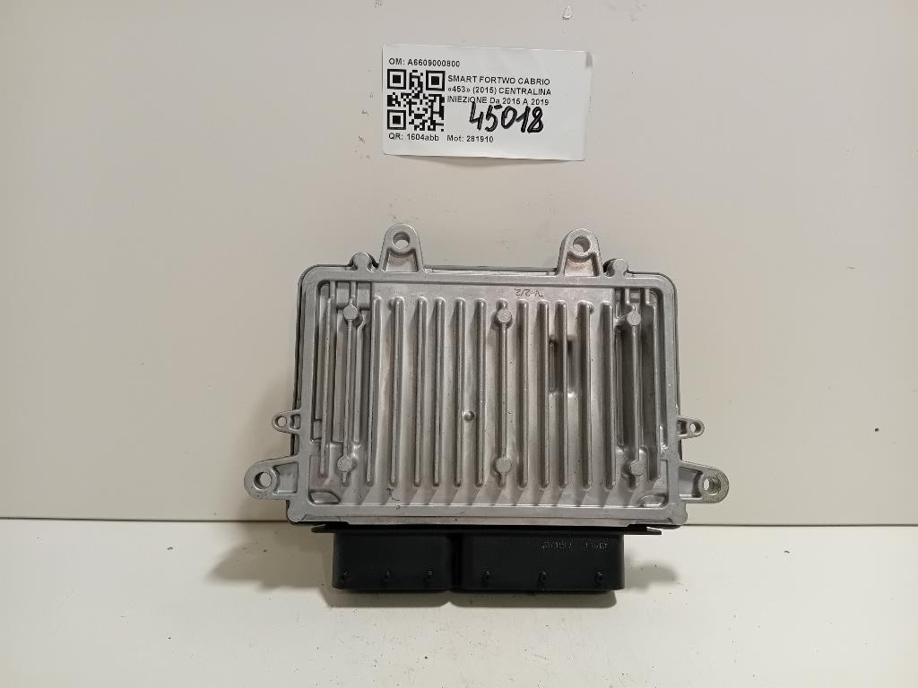 Centralina Iniezione A6609000800 Smart Fortwo Cabrio 453 2015