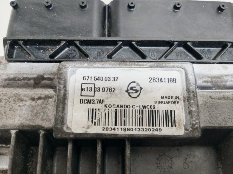 Centralina Iniezione 28341188 Ssangyong Korando III 2011
