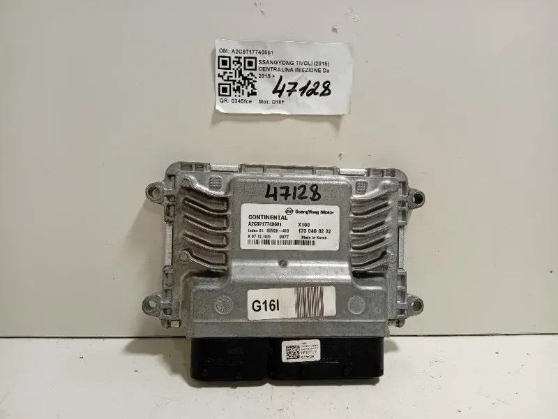 Centralina Iniezione 1735400232 A2C9717740601 Ssangyong Tivoli 2015