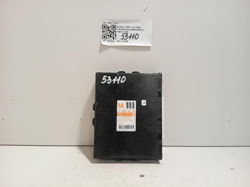 Centralina Iniezione 33921-81A2 Suzuki Jimny I 1999