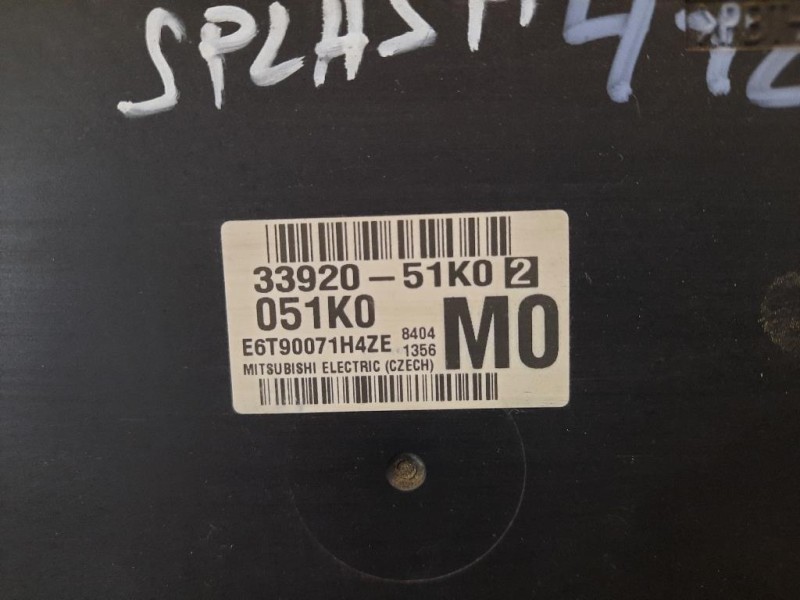 Centralina Iniezione 33920-51K0 MOTORE Suzuki Splash 2008