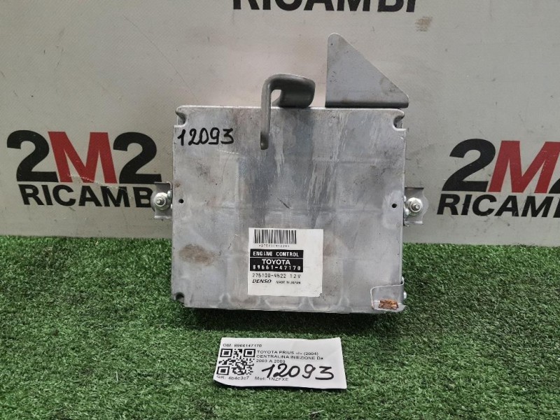 Centralina Iniezione 8966147170 Toyota Prius I 2004