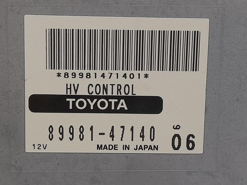 Centralina Iniezione 89981-47140 Toyota Prius II 2009