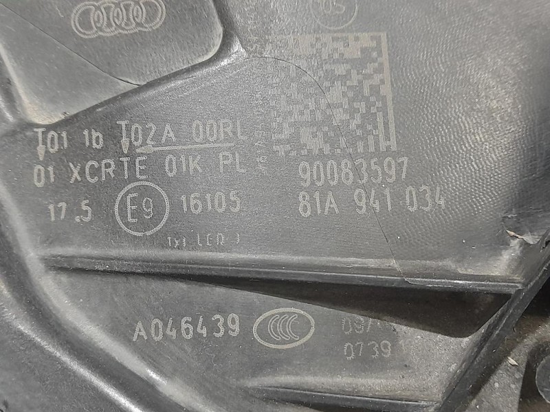 Proiettore ANT DX 81A941034 Audi Q2 GAB 2016