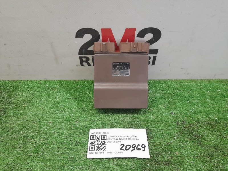 Centralina Iniezione 8987120030 Toyota RAV 4 II 2000