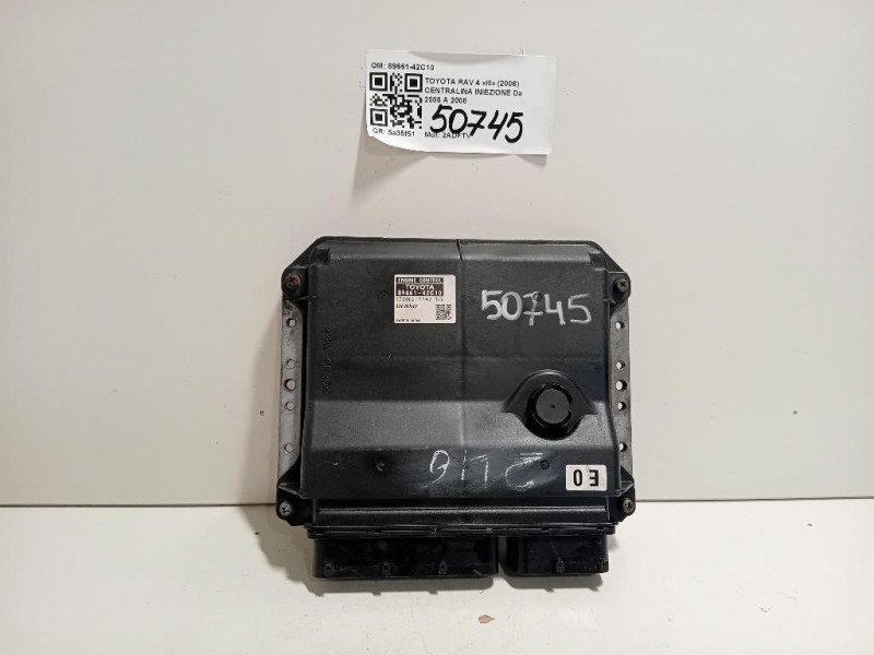 Centralina Iniezione 89661-42C10 Toyota RAV 4 III 2006
