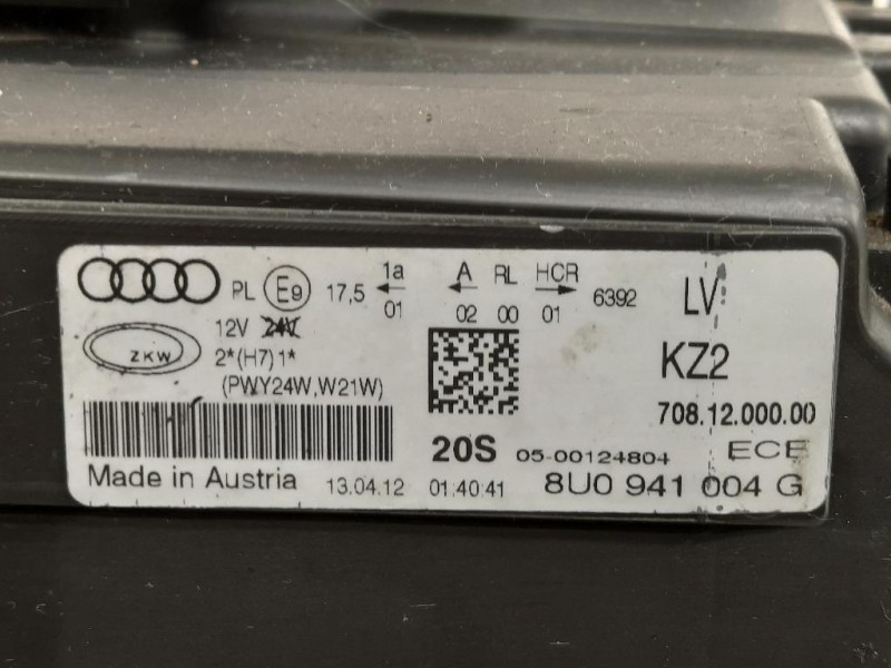 Proiettore ANT DX 8U0941004G Audi Q3 8UB 2012