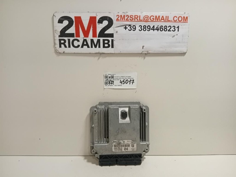 Centralina Iniezione 89660-52N71 Toyota Urban Cruiser 2009